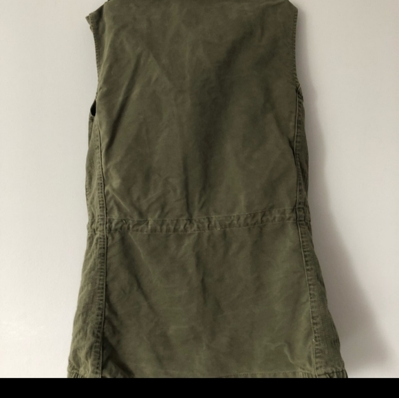 Willow & Clay Olive Green Military Army Utility Vest - Picture 3 of 8